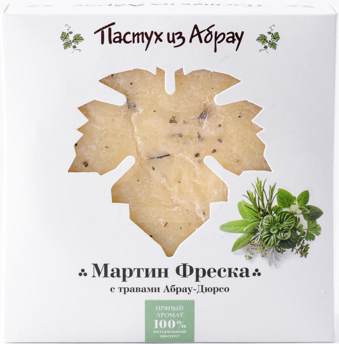 

Сыр полутвердый Пастух из Абрау Мартин Фреска с травами Абрау-Дюрсо 25%