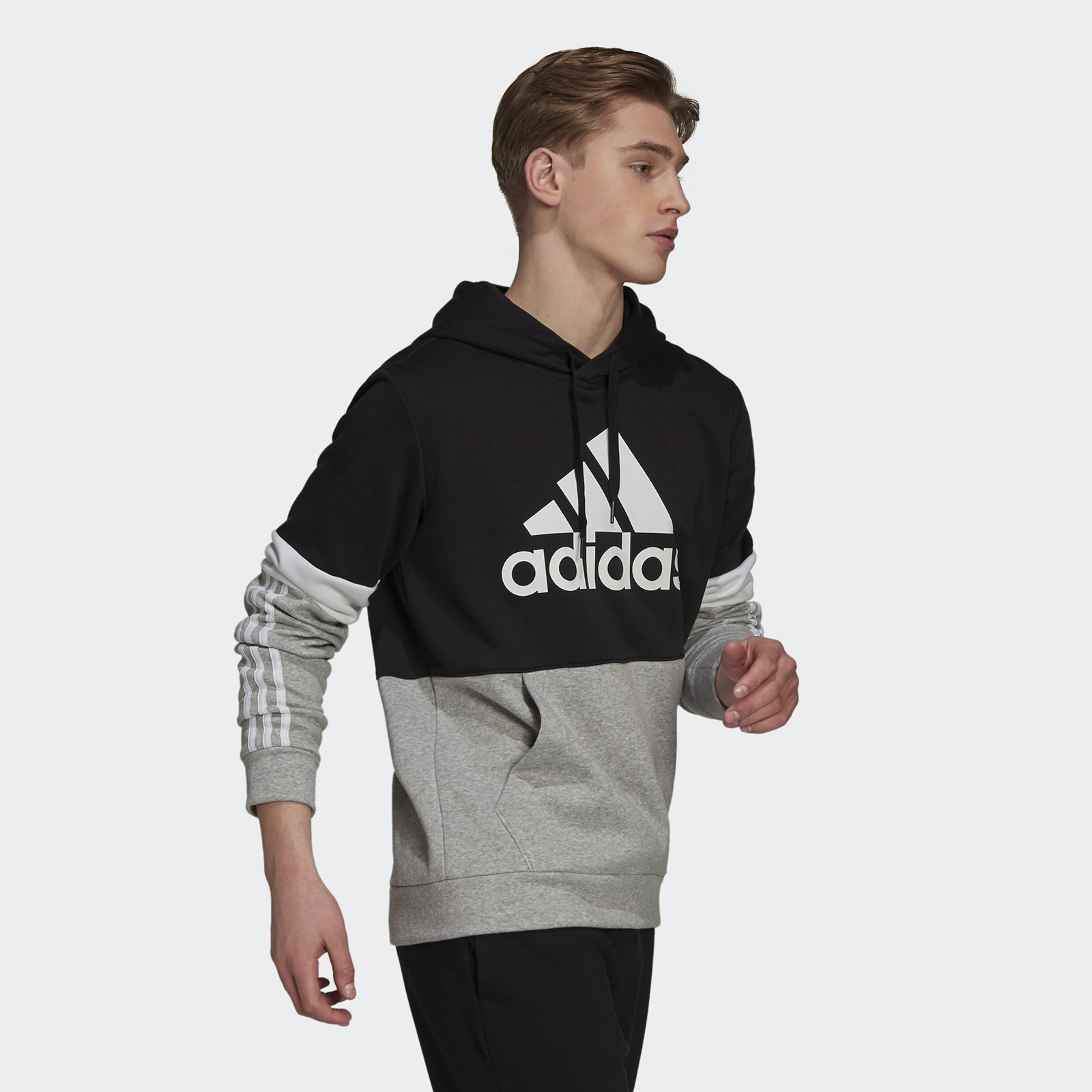 фото Толстовка мужская adidas m cb hd черная l