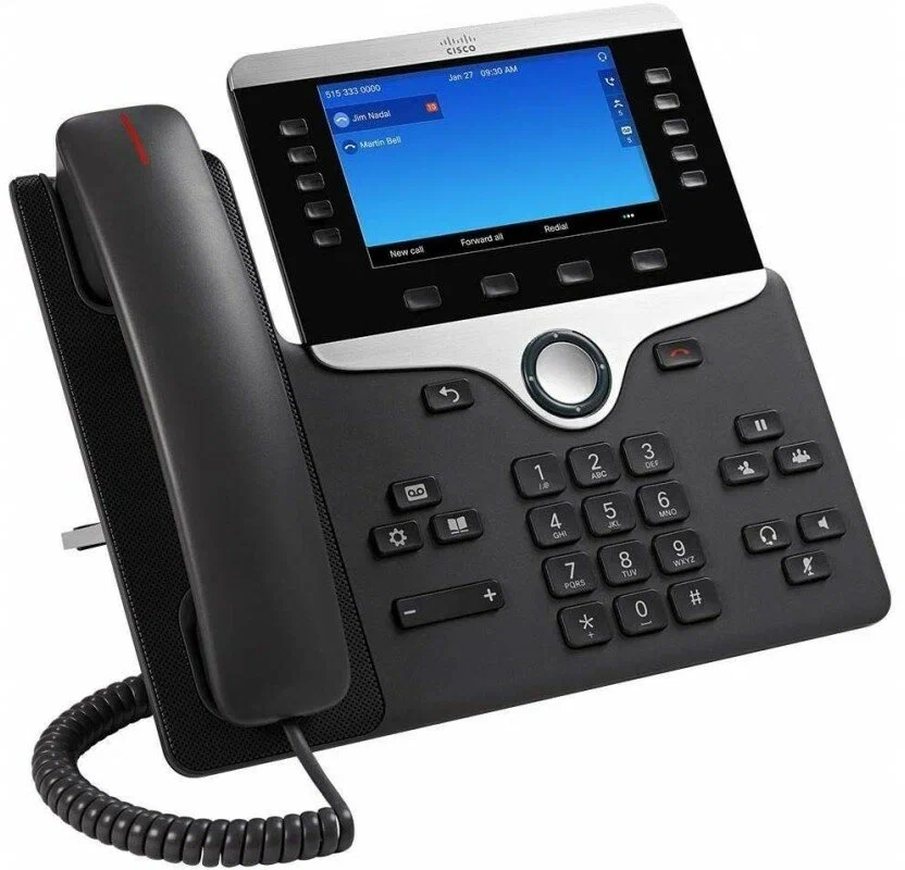 

IP-телефон Cisco CP-8841-K9 черный (CP-8841-K9=), CP-8841-K9