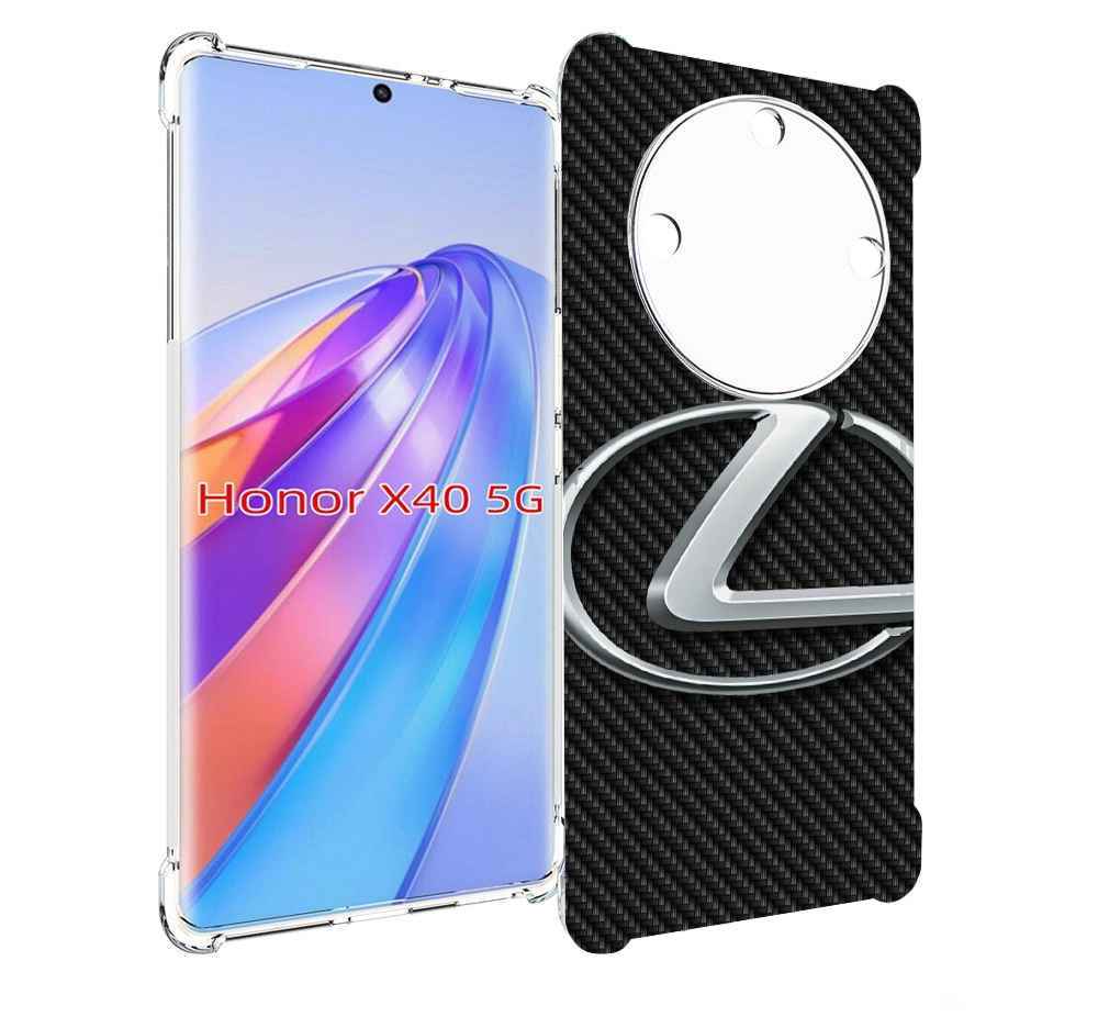 

Чехол MyPads lexus 3 для Honor X40, Прозрачный, Tocco