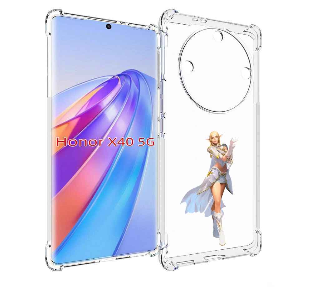 

Чехол MyPads lineage для Honor X40, Прозрачный, Tocco