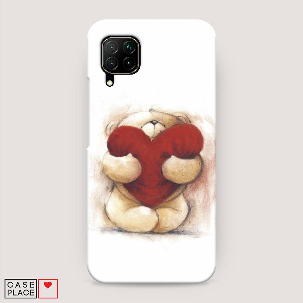 

Чехол Awog "Мишка с сердцем 1" для Huawei Nova 6 SE, 611720-5