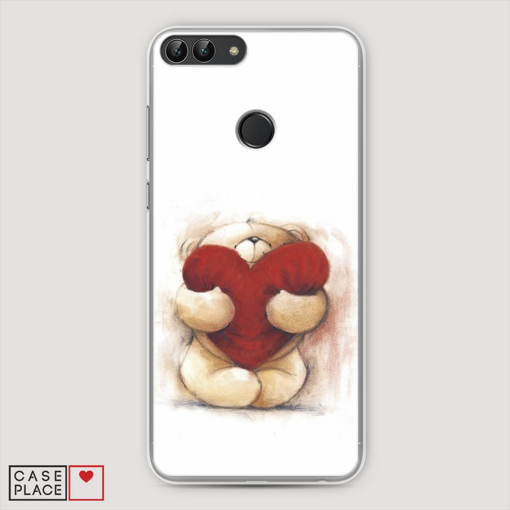 

Чехол Awog "Мишка с сердцем 1" для Huawei P Smart