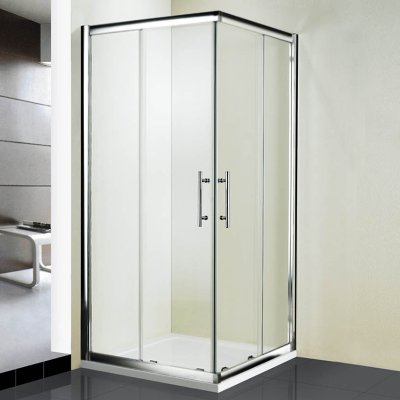 

RGW Душевой уголок RGW Hotel HO-31 80x80 профиль Хром стекло прозрачное