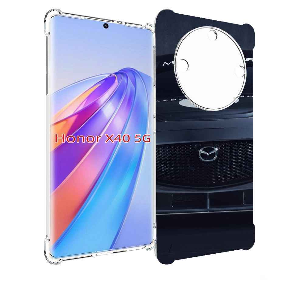 

Чехол MyPads mazda 3 для Honor X40, Прозрачный, Tocco