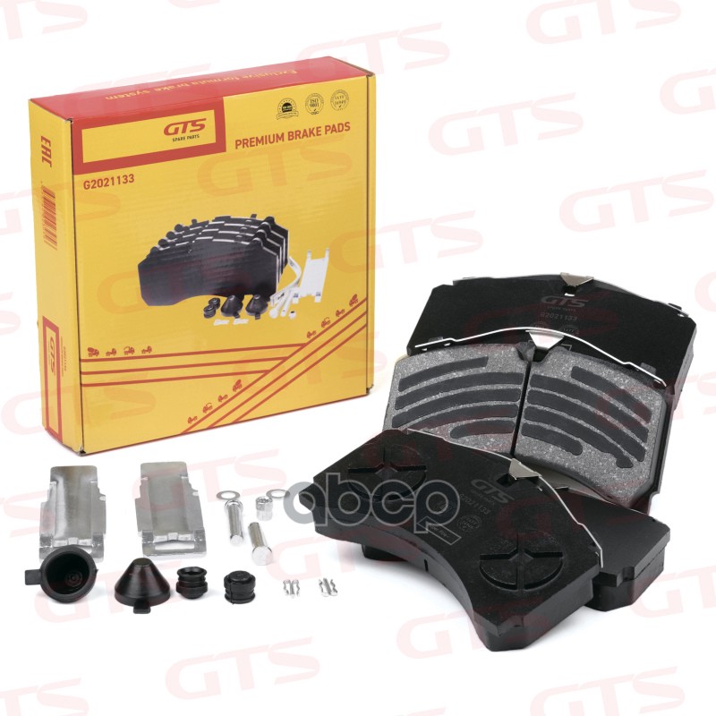 Колодки Тормозные Дисковые (С Уст.компл)/Mb/Wva 29162, 29336 GTS Spare Parts арт. G2021133