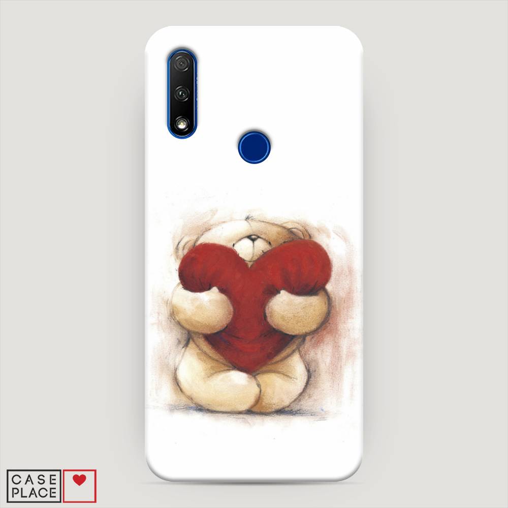 

Чехол Awog "Мишка с сердцем 1" для Huawei P Smart Z, 69420-5