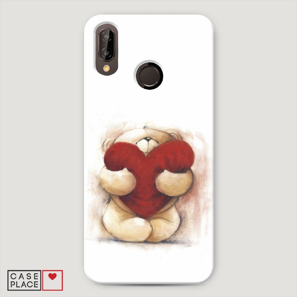 

Чехол Awog "Мишка с сердцем 1" для Huawei P20 Lite, 64420-5