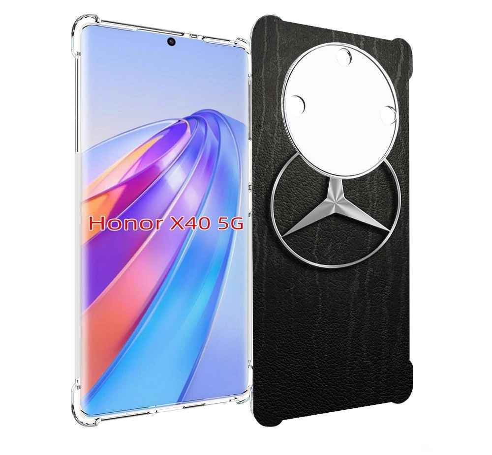 

Чехол MyPads mercedes-2 мужской для Honor X40, Прозрачный, Tocco