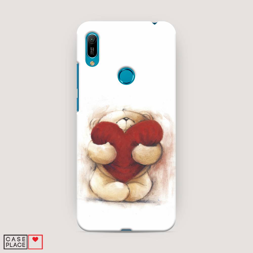 

Чехол Awog "Мишка с сердцем 1" для Huawei Y6 2019