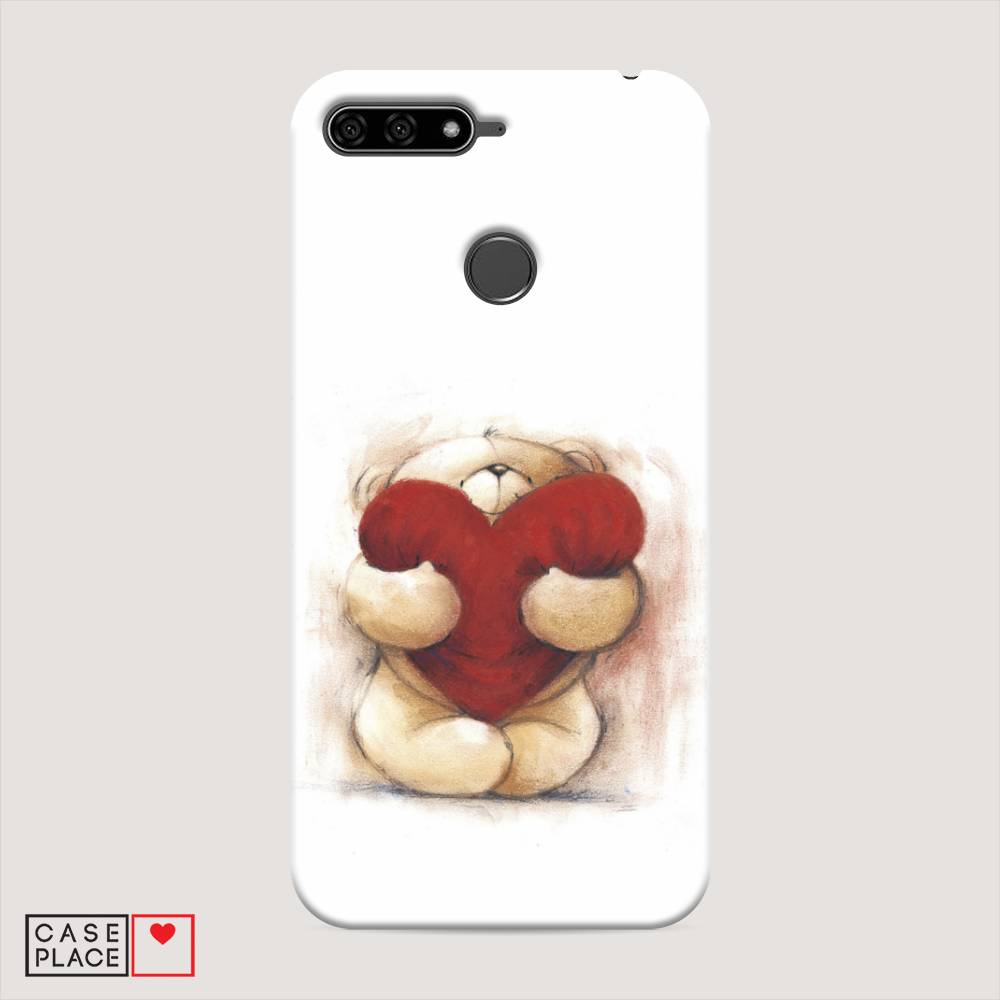 

Чехол Awog "Мишка с сердцем 1" для Huawei Y6 Prime 2018, 65720-5