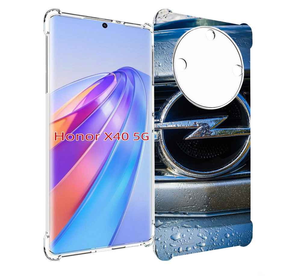 

Чехол MyPads opel 3 мужской для Honor X40, Прозрачный, Tocco