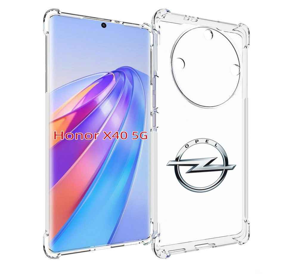 

Чехол MyPads opel-5 мужской для Honor X40, Прозрачный, Tocco