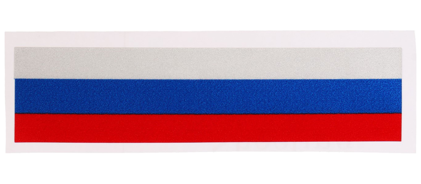

Наклейка на авто "Флаг" 1, 12x3 см