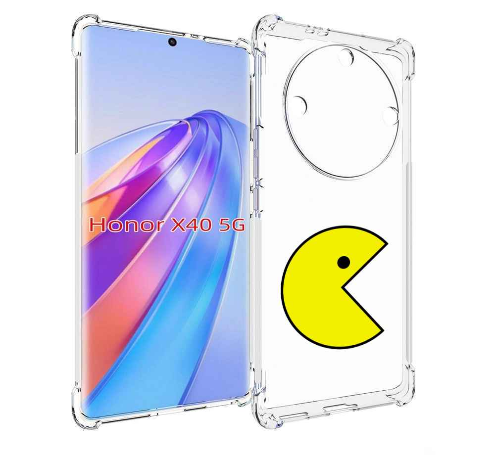 

Чехол MyPads pacman для Honor X40, Прозрачный, Tocco