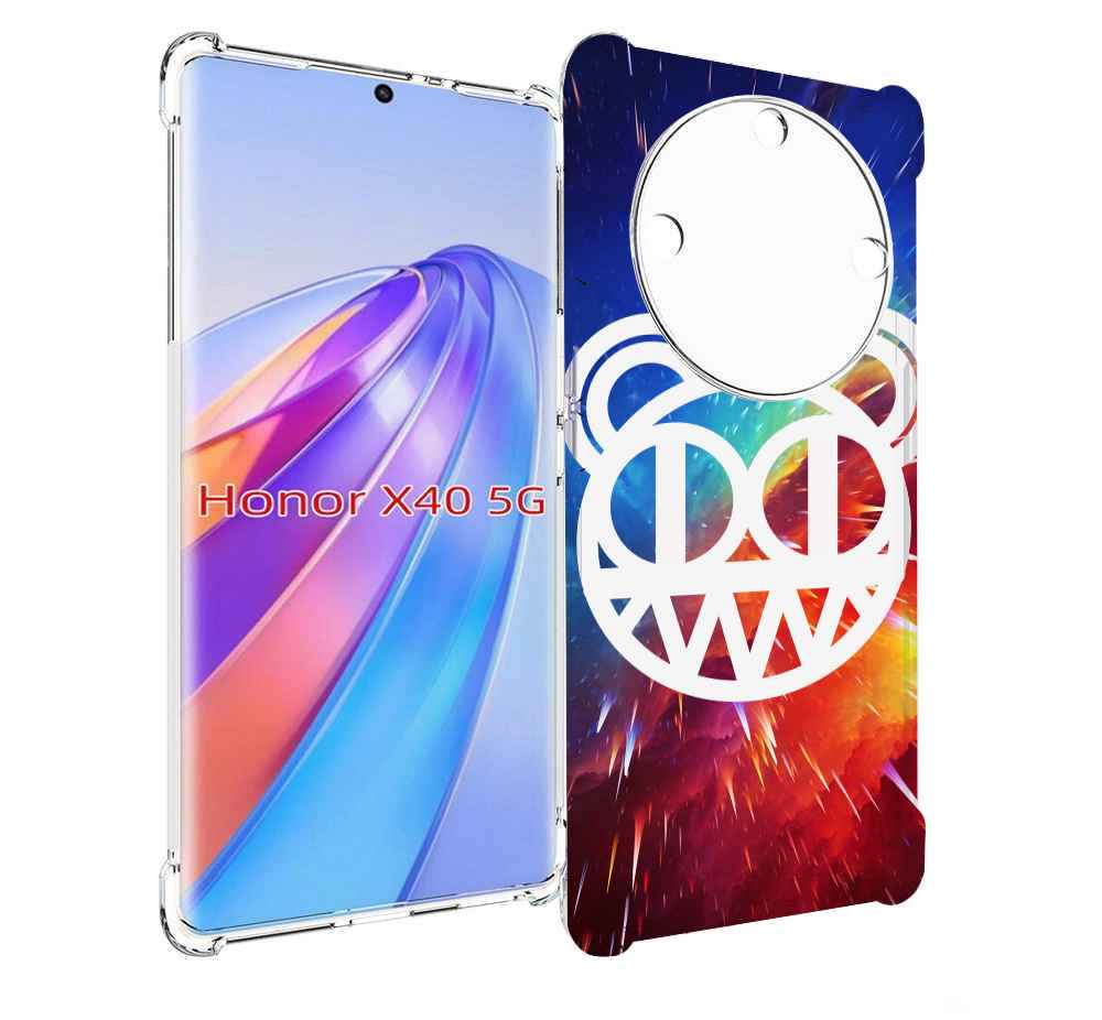 

Чехол MyPads radiohead cosmos для Honor X40, Прозрачный, Tocco