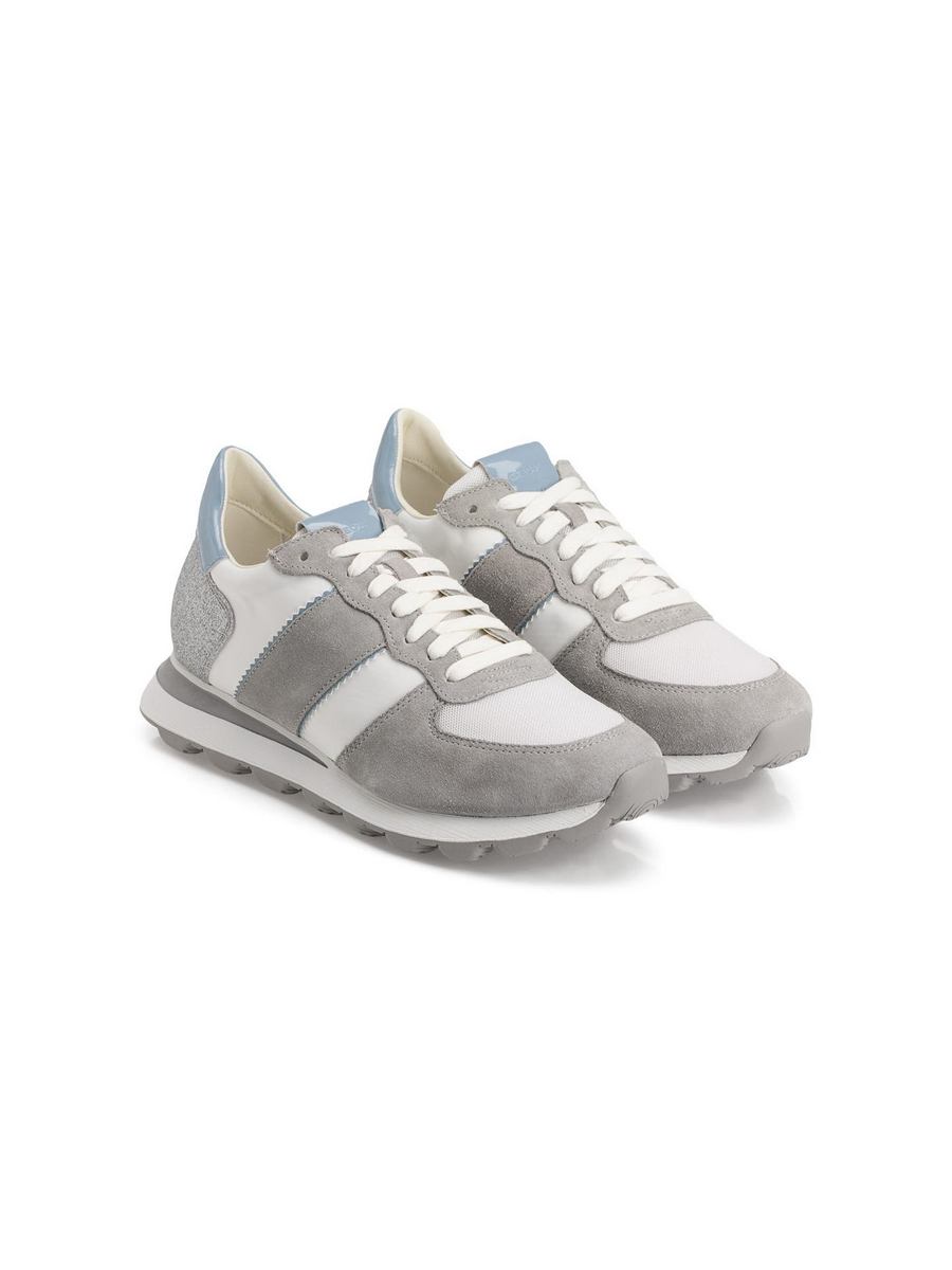 

Кроссовки женские GEOX 1389551 серые 40 EU, Серый, 001389551