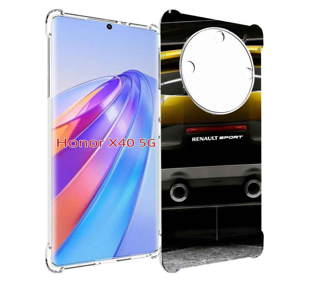 

Чехол MyPads renault-3 мужской для Honor X40, Прозрачный, Tocco