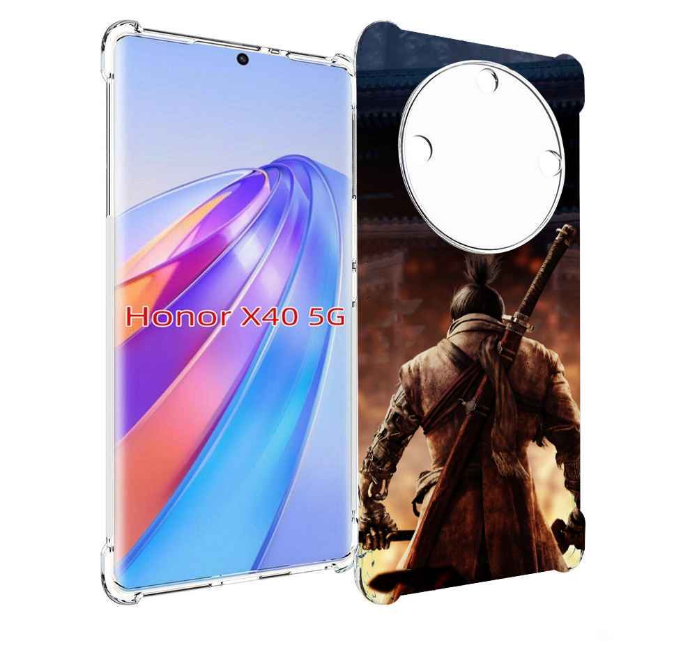 

Чехол MyPads sekiro для Honor X40, Прозрачный, Tocco