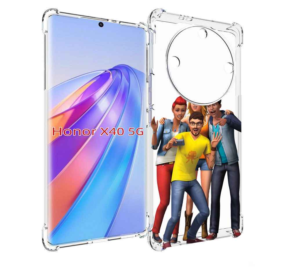

Чехол MyPads sims для Honor X40, Прозрачный, Tocco