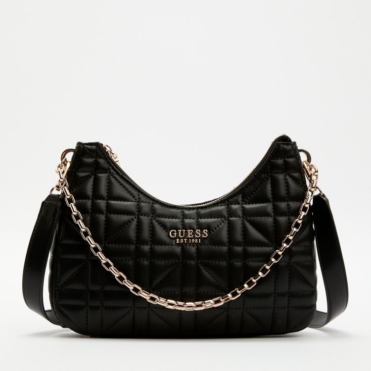 

Сумка женская Guess HWQG8499180 черная, Черный, HWQG8499180