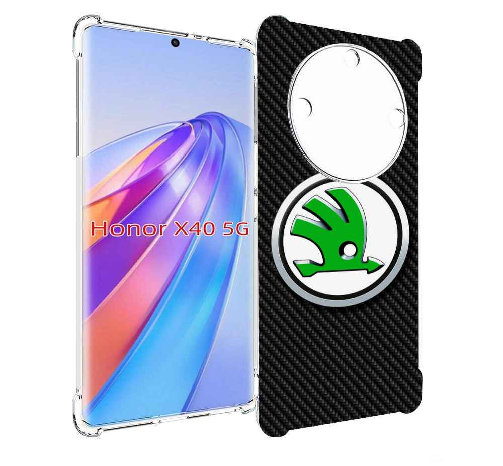 

Чехол MyPads skoda 2 для Honor X40, Прозрачный, Tocco