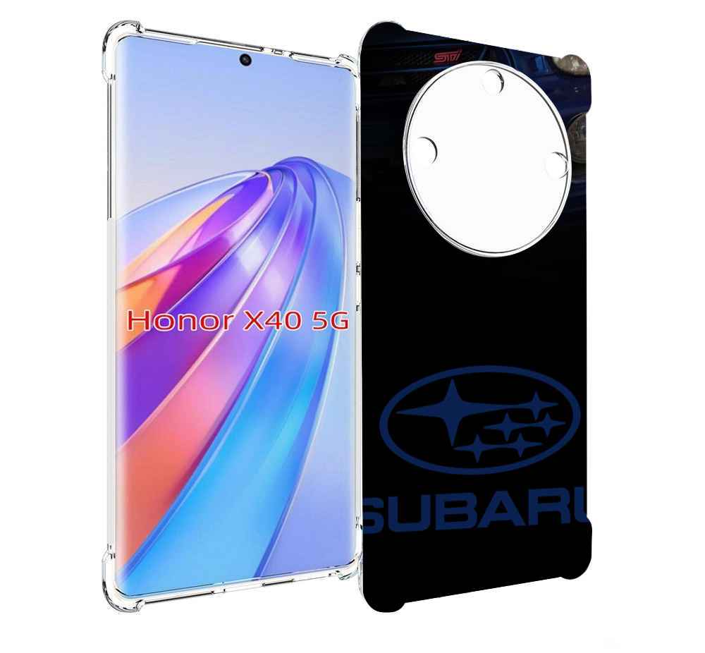 

Чехол MyPads subaru 3 для Honor X40, Прозрачный, Tocco