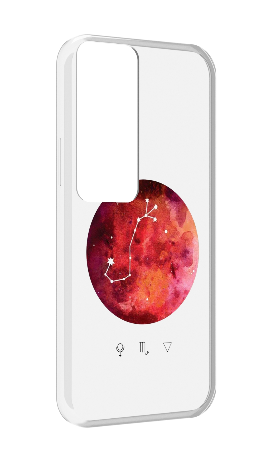 

Чехол MyPads знак зодиака скорпион 6 для Tecno Pova Neo 2, Прозрачный, Tocco