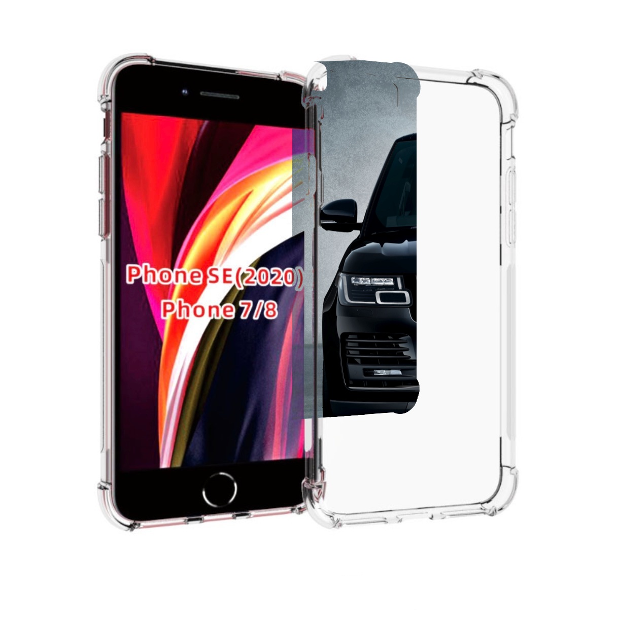 

Чехол MyPads land rover-1 мужской для iPhone 7 4.7 / iPhone 8, Прозрачный, Tocco