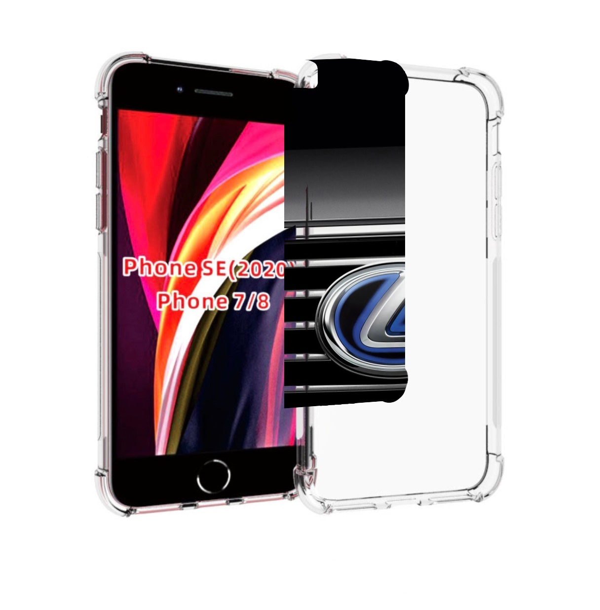 

Чехол MyPads lexus-2 для iPhone 7 4.7 / iPhone 8 / iPhone SE 2 (2020), Прозрачный, Tocco