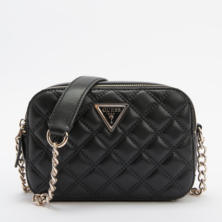 

Сумка женская Guess HWQG8748140 черная, Черный, HWQG8748140
