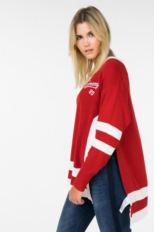 

Джемпер женский Tommy Hilfiger DW0DW05139 красный XS, DW0DW05139