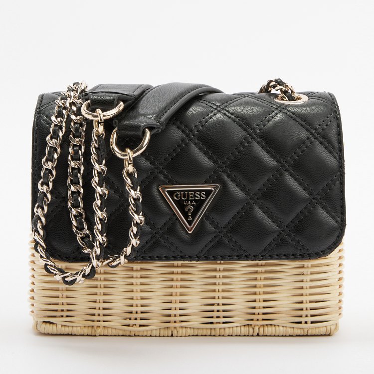 

Сумка женская Guess HWSQ8748170 черная, Черный, HWSQ8748170