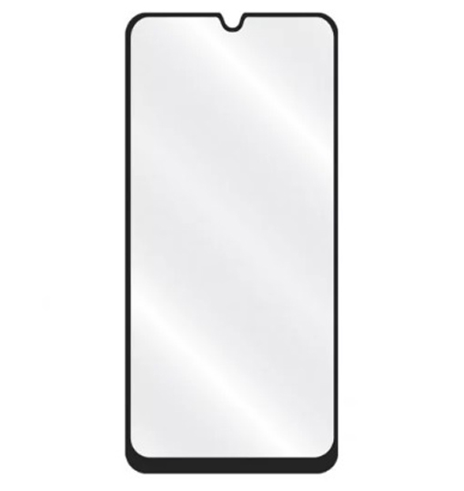 Защитное стекло для смартфона LuxCase 2.5D FG для Oppo A15, черная рамка (78450)