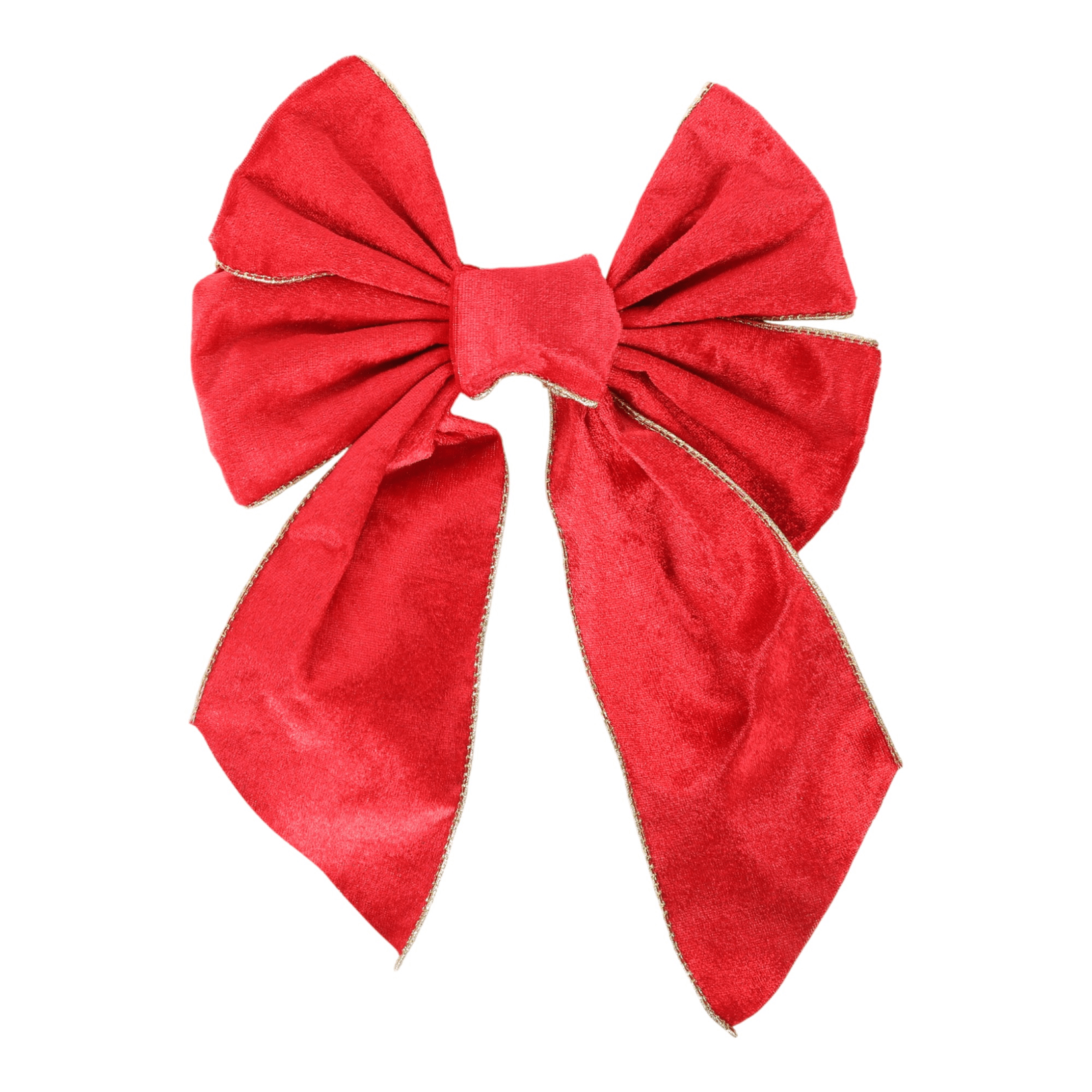 

Бант новогодний 35 см Due Esse Christmas красный