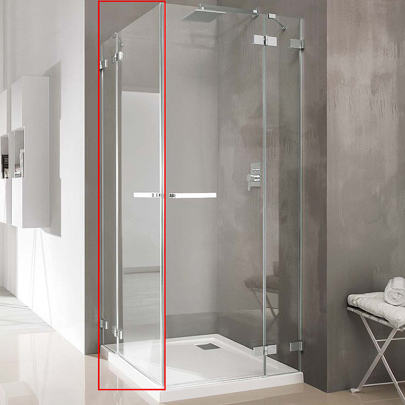 

Дверь для душевого уголка 90 см Radaway Euphoria KDD 90 L 383060-01L стекло прозрачное