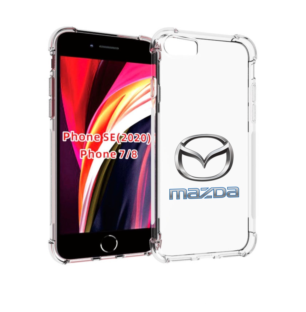

Чехол MyPads mazda-4 мужской для iPhone 7 4.7 / iPhone 8 / iPhone SE 2 (2020), Прозрачный, Tocco