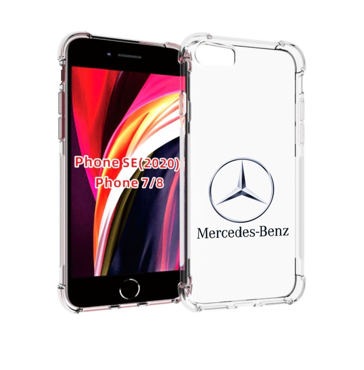 

Чехол MyPads mercedes-7 мужской для iPhone 7 4.7 / iPhone 8 / iPhone SE 2 (2020), Прозрачный, Tocco