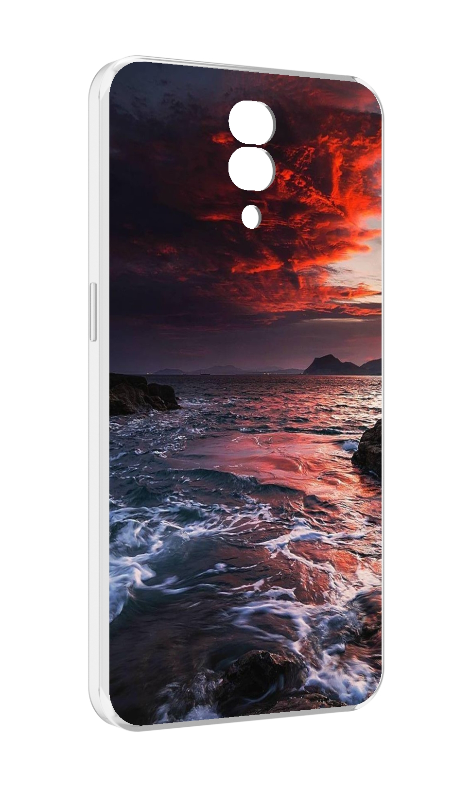 

Чехол MyPads красивый залив для Blackview BV7200, Прозрачный, Tocco