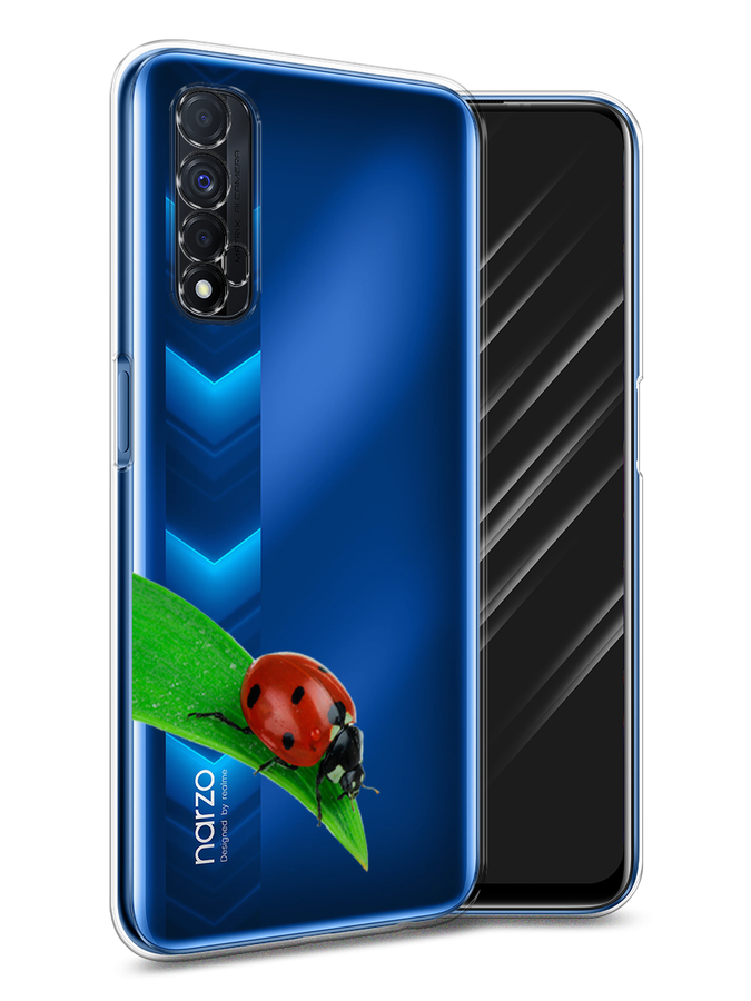 

Чехол Awog на Realme 7 "На счастье", Разноцветный, 254150-1