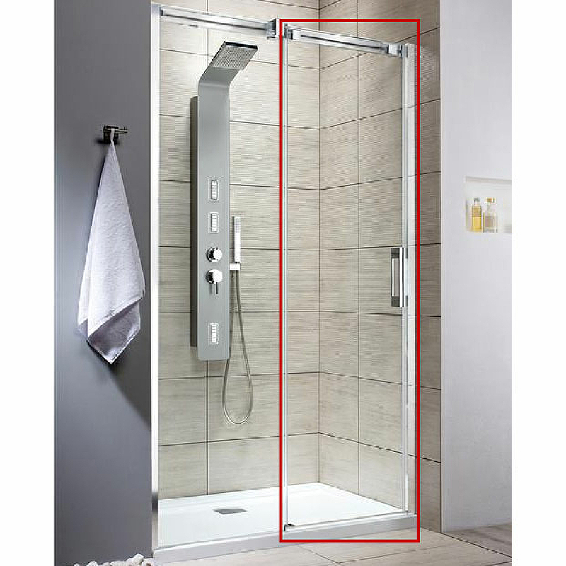 

Душевая дверь в нишу 49.5 см Radaway Espera KDJ 495 L 380495-01L стекло прозрачное