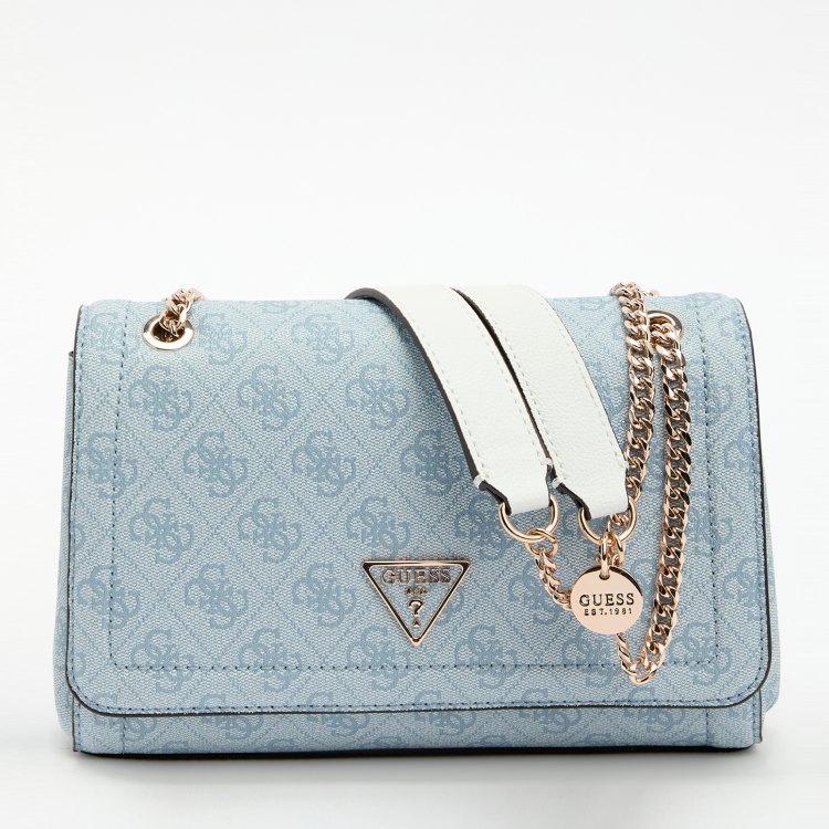 

Сумка женская Guess HWBG7879210 светло-голубая, Голубой, HWBG7879210