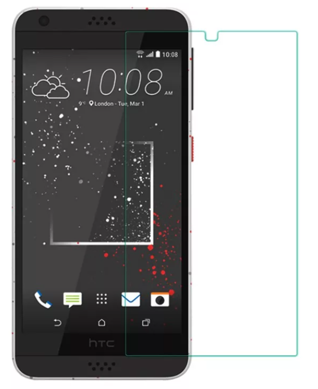 

Защитное стекло на HTC 530, прозрачное, X-case