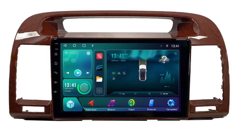 Автомагнитола ANDROID Toyota Camry V30 2001-2006, Android 12, 4/64GB, Мультируль / ШГУ / А