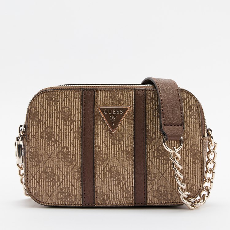 

Сумка женская Guess HWSG9000140 темно-бежевая, Бежевый, HWSG9000140