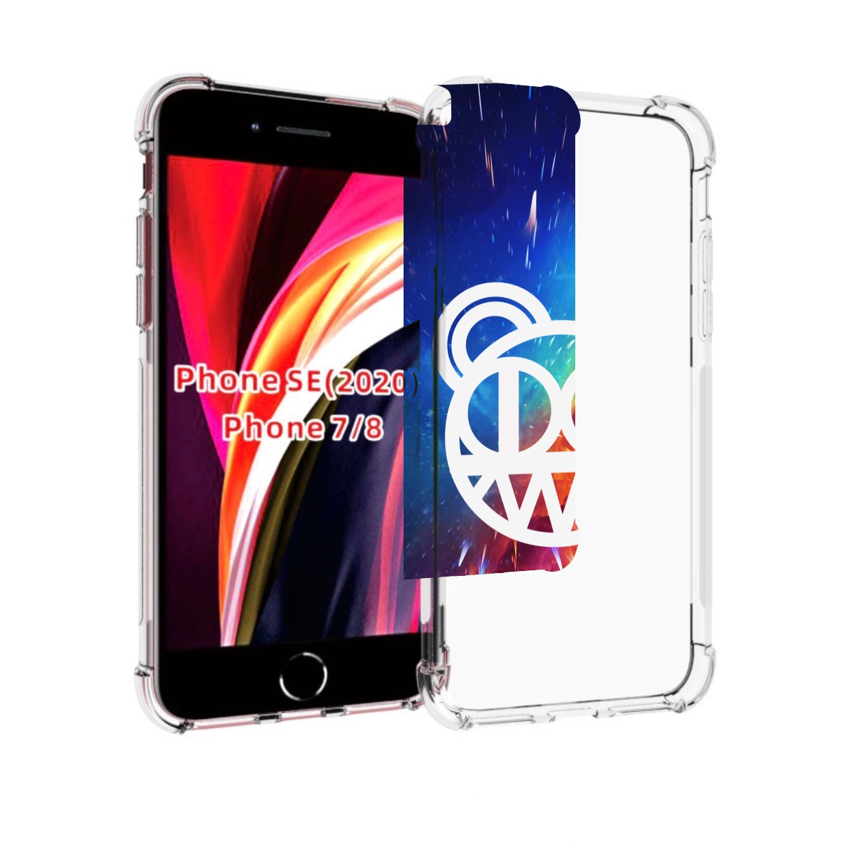 

Чехол MyPads radiohead cosmos для iPhone 7 4.7 / iPhone 8 / iPhone SE 2 (2020), Прозрачный, Tocco