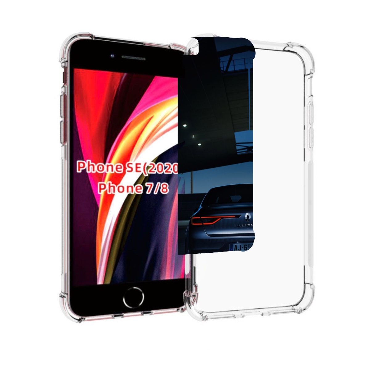 

Чехол MyPads renault 1 для iPhone 7 4.7 / iPhone 8 / iPhone SE 2 (2020), Прозрачный, Tocco