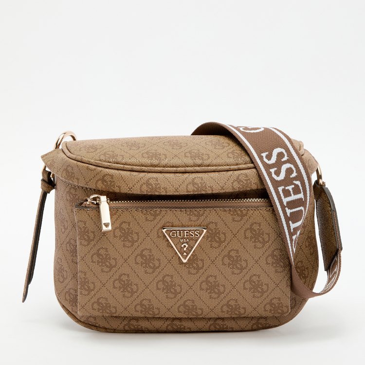 

Сумка женская Guess HWSL9006800 темно-бежевая, Бежевый, HWSL9006800