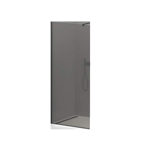 

Душевая перегородка Cezares LIBERTA-L-1-80-GR-NERO 80 см. тонированное