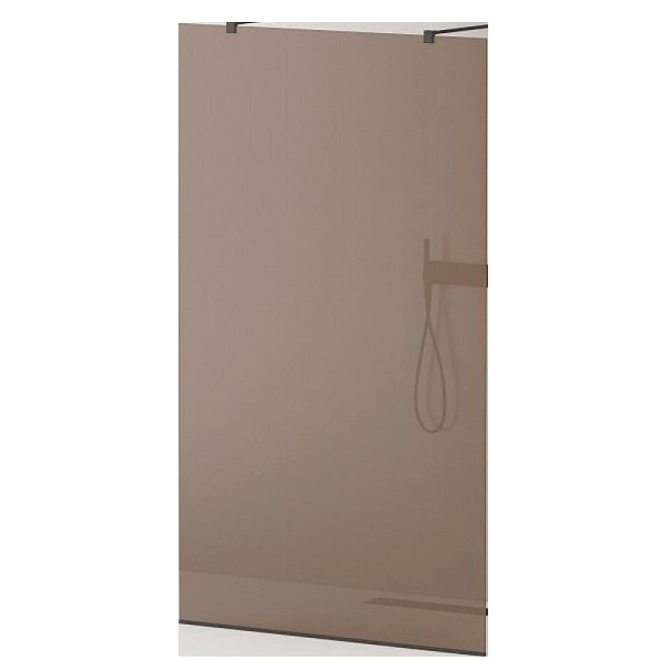 

Душевая перегородка Cezares LIBERTA-L-2-110-BR-NERO 110 см. тонированное